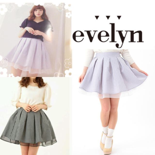 evelyn(エブリン)のevelyn♡ギンガムチェックスカート レディースのスカート(ミニスカート)の商品写真