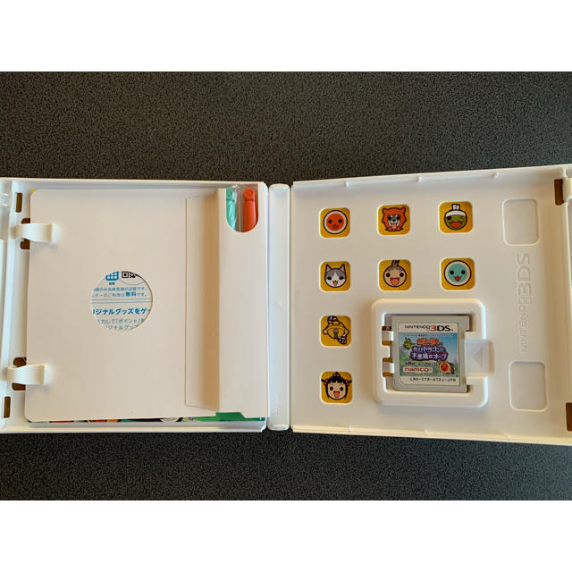 BANDAI(バンダイ)の太鼓の達人 ちびドラゴンと不思議なオーブ 3DS エンタメ/ホビーのゲームソフト/ゲーム機本体(携帯用ゲームソフト)の商品写真