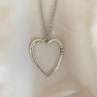 サンタモニカ(Santa Monica)のsilver heart necklace(ネックレス)