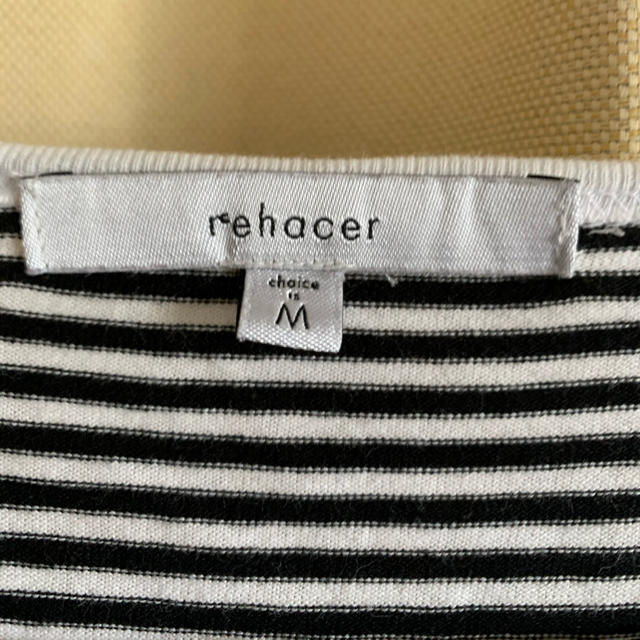 rehacer(レアセル)のrehacer ボーダーTシャツ メンズのトップス(Tシャツ/カットソー(半袖/袖なし))の商品写真