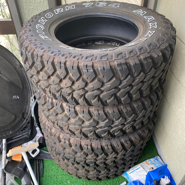 最終値下げ！デリカD5 マキシスマッドタイヤ245/70R16 ! 1