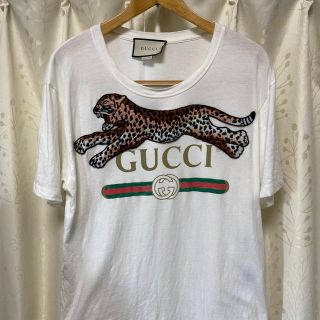 グッチ(Gucci)のGUCCI レオパード  Tシャツ(Tシャツ/カットソー(半袖/袖なし))