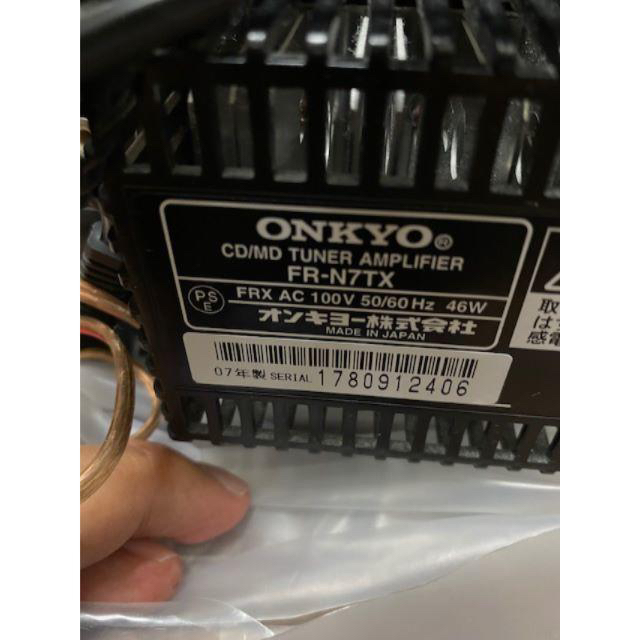 ONKYO(オンキヨー)のONKYO CD/MD コンポ スマホ/家電/カメラのオーディオ機器(その他)の商品写真