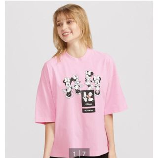 ユニクロ(UNIQLO)の新品 ユニクロ 完売 ミニー Tシャツ レディース  S ディズニー(Tシャツ(半袖/袖なし))