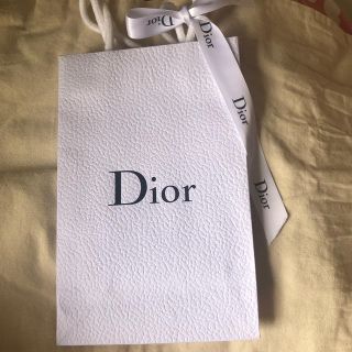 ディオール(Dior)のdior ショッピング袋　リボン付き(ショップ袋)