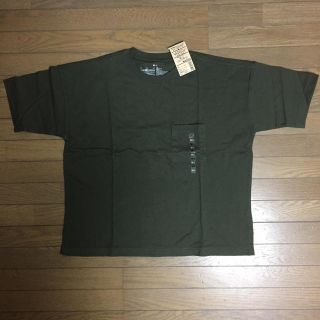 ムジルシリョウヒン(MUJI (無印良品))の▷お値下げ▷新品▷無印良品 ワイドTシャツ  (Tシャツ(半袖/袖なし))