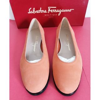 サルヴァトーレフェラガモ(Salvatore Ferragamo)の超 美 品！フェラガモ ラットシューズ 80200803(ハイヒール/パンプス)