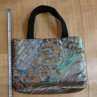 ハンドメイド 帯 バッグ(バッグ)