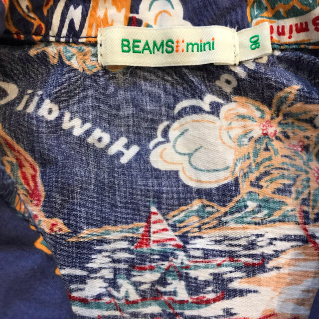 BEAMS(ビームス)の【最終値下げ】BEAMS mini アロハ　90 キッズ/ベビー/マタニティのキッズ服男の子用(90cm~)(Tシャツ/カットソー)の商品写真