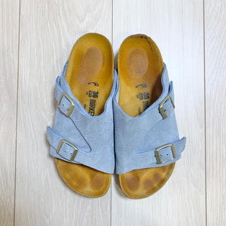 ビルケンシュトック(BIRKENSTOCK)のBIRKENSTOCK チューリッヒ ブルー(サンダル)