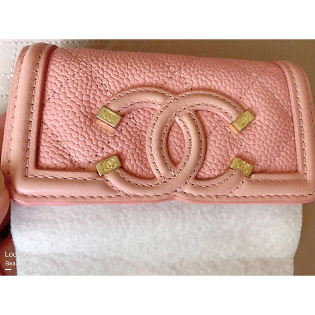 CHANEL(シャネル)の銀座専門店購入CHANEL 新品 CCブリグリー スモールウォレット 3折財布 メンズのファッション小物(折り財布)の商品写真