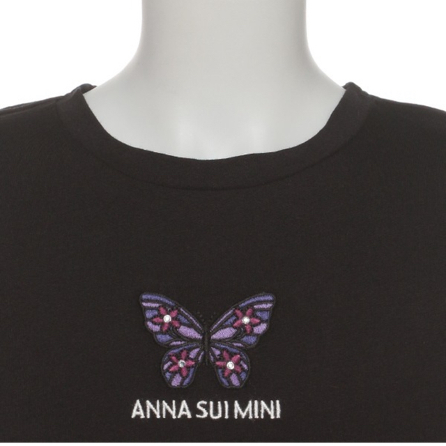 ANNA SUI mini(アナスイミニ)のANNA SUImini 140【新品】♡蝶♡ キッズ/ベビー/マタニティのキッズ服女の子用(90cm~)(Tシャツ/カットソー)の商品写真