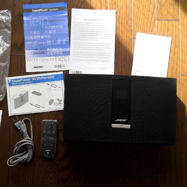 BOSEボーズ商品名値下げ！　Bose SoundTouch 20 スピーカー 付属品全て有り