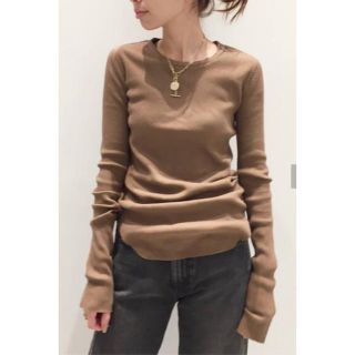 アパルトモンドゥーズィエムクラス(L'Appartement DEUXIEME CLASSE)のL'Appartement RIB L/S TOP リブカットソー(カットソー(長袖/七分))