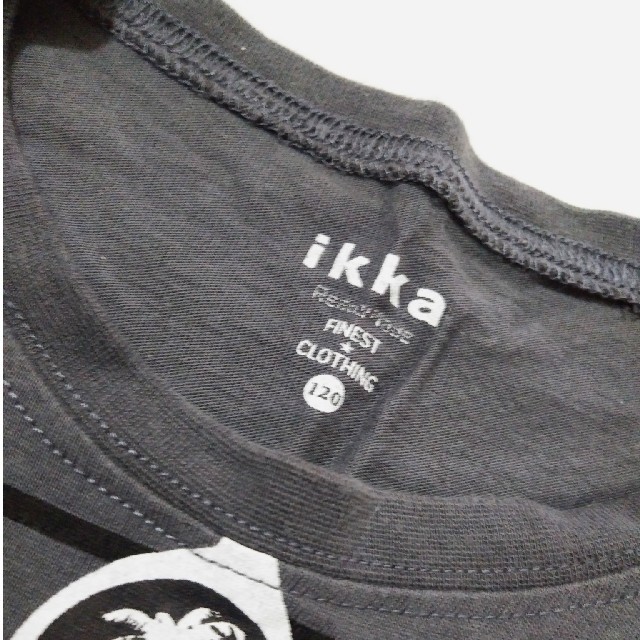 ikka(イッカ)のシャツ　120 キッズ/ベビー/マタニティのキッズ服男の子用(90cm~)(Tシャツ/カットソー)の商品写真