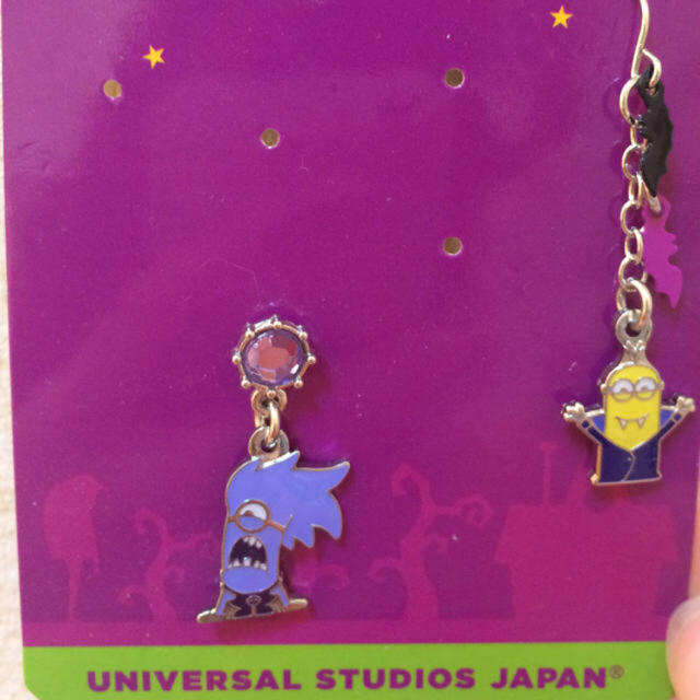 USJ(ユニバーサルスタジオジャパン)のUSJ限定 ミニオン ピアス レディースのアクセサリー(ピアス)の商品写真