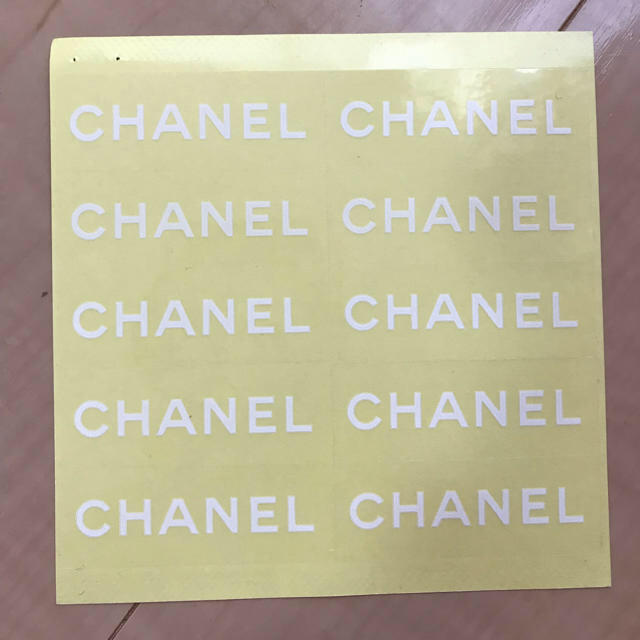 CHANEL(シャネル)のCHANEL シール インテリア/住まい/日用品の文房具(シール)の商品写真