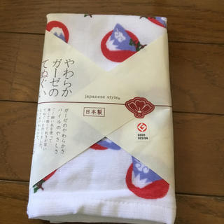 japanese style やわらかガーゼのてぬぐい(タオル/バス用品)