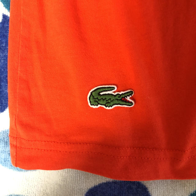 ラコステtシャツ オレンジ4 lacoste Tシャツ ポロシャツ 1