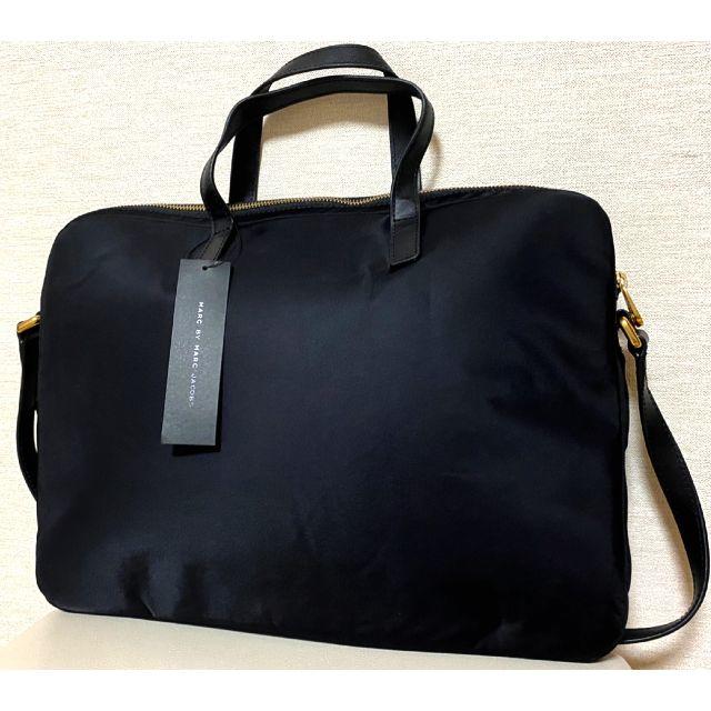 MARC BY MARC JACOBS(マークバイマークジェイコブス)のMARC BY MARC JACOBS ☆ 新品未使用 PC バッグ ブラック メンズのバッグ(ビジネスバッグ)の商品写真