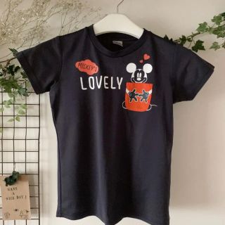 ディズニー(Disney)のミッキー　ドライTシャツ(Tシャツ/カットソー)