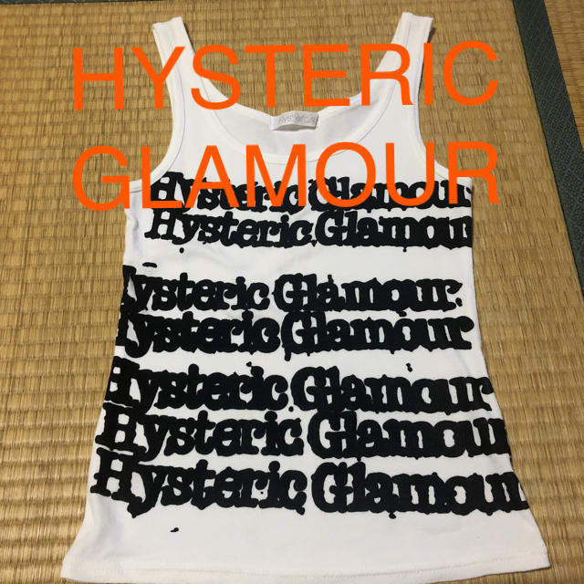 HYSTERIC GLAMOUR(ヒステリックグラマー)のHYSTERIC GLAMOUR タンクトップ 即購入可☆ レディースのトップス(タンクトップ)の商品写真