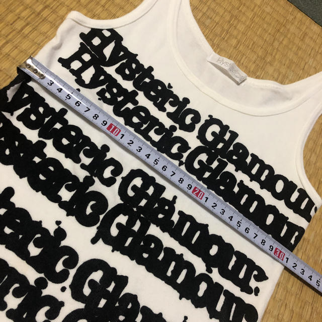 HYSTERIC GLAMOUR(ヒステリックグラマー)のHYSTERIC GLAMOUR タンクトップ 即購入可☆ レディースのトップス(タンクトップ)の商品写真