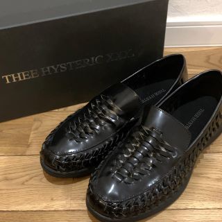 ヒステリックグラマー(HYSTERIC GLAMOUR)のTHEE HYSTERIC XXX  Braidスリッポン　25.5cm(スリッポン/モカシン)