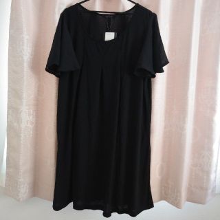 シマムラ(しまむら)の袖シフォンフレアチュニック👗大きいサイズ(チュニック)