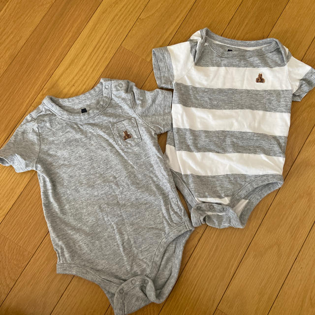 babyGAP(ベビーギャップ)のベイビー　ギャップ　70 ロンパース　2枚セット キッズ/ベビー/マタニティのベビー服(~85cm)(ロンパース)の商品写真