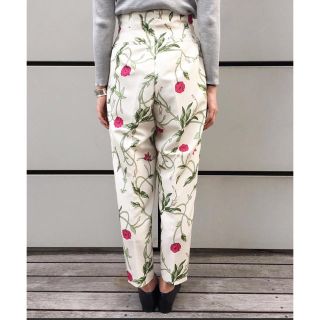 Ballsey - tomorrowland ballsey 花柄 パンツ 34 ネイビー タグ付きの
