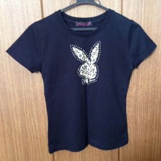 プレイボーイ(PLAYBOY)のPLAYBOY Tシャツ 黒(Tシャツ(半袖/袖なし))