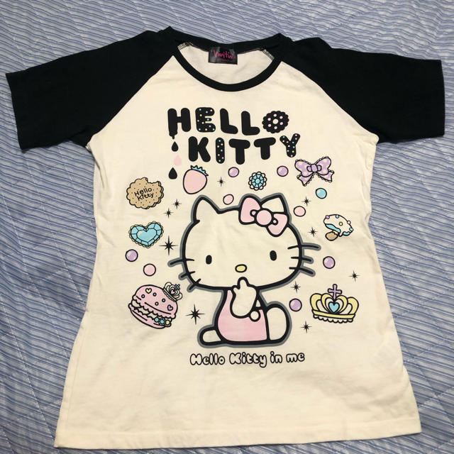 サンリオ(サンリオ)のVivitix　ハローキティ Tシャツ レディースのトップス(Tシャツ(半袖/袖なし))の商品写真