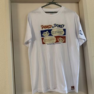 サンリオ(サンリオ)の新品♡peko＆pokoTシャツ【L･ホワイト】(Tシャツ/カットソー(半袖/袖なし))