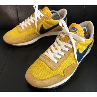 ナイキ(NIKE)の【最終値下】06年　METROPLUS　27.0 (yellow/blue)(スニーカー)