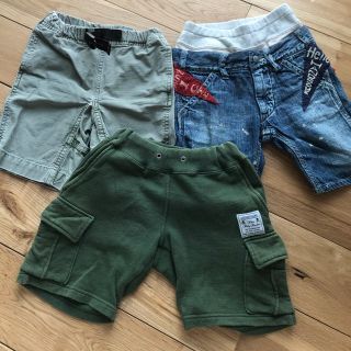 デニムダンガリー(DENIM DUNGAREE)の値下げ‼︎キッズハーフパンツSET(パンツ/スパッツ)