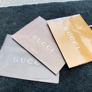 グッチ(Gucci)のGUCCI グッチ3枚セット　ショップバック　紙袋　鞄(ショップ袋)