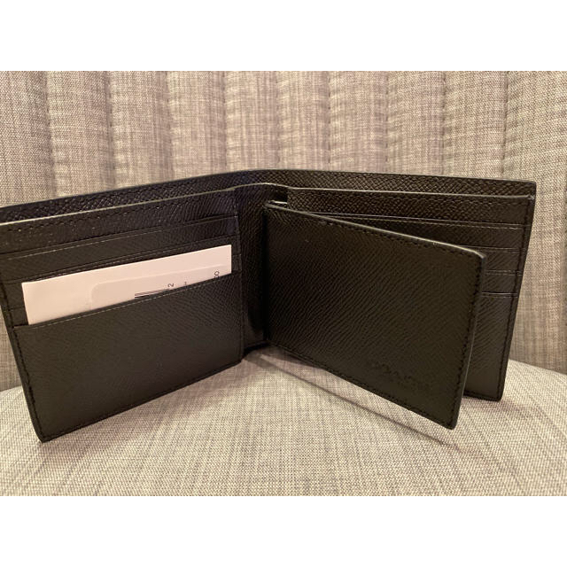 COACH(コーチ)のお箱代込　新品❤︎ コーチ メンズ 二つ折り財布&カードケース メンズのファッション小物(折り財布)の商品写真