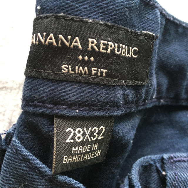Banana Republic(バナナリパブリック)のBANANA REPUBLIC✴︎スリムフィットパンツ✴︎ジーンズ メンズのパンツ(チノパン)の商品写真