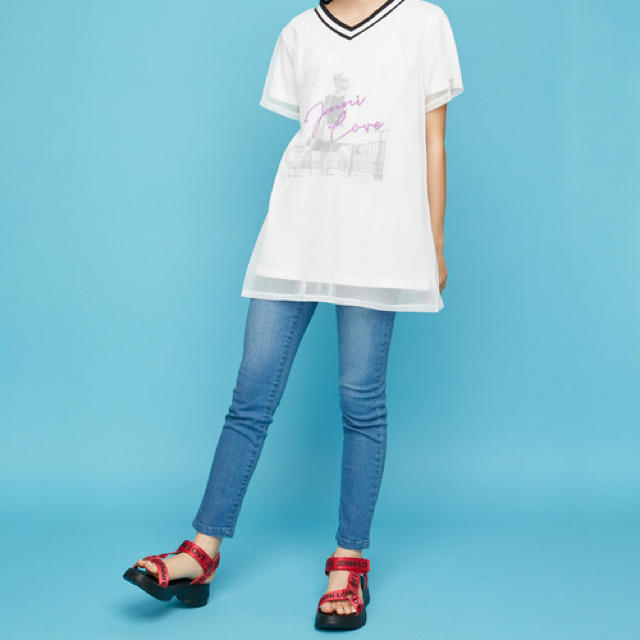 JENNI(ジェニィ)のJENNI love Tシャツ　カットソー キッズ/ベビー/マタニティのキッズ服女の子用(90cm~)(Tシャツ/カットソー)の商品写真