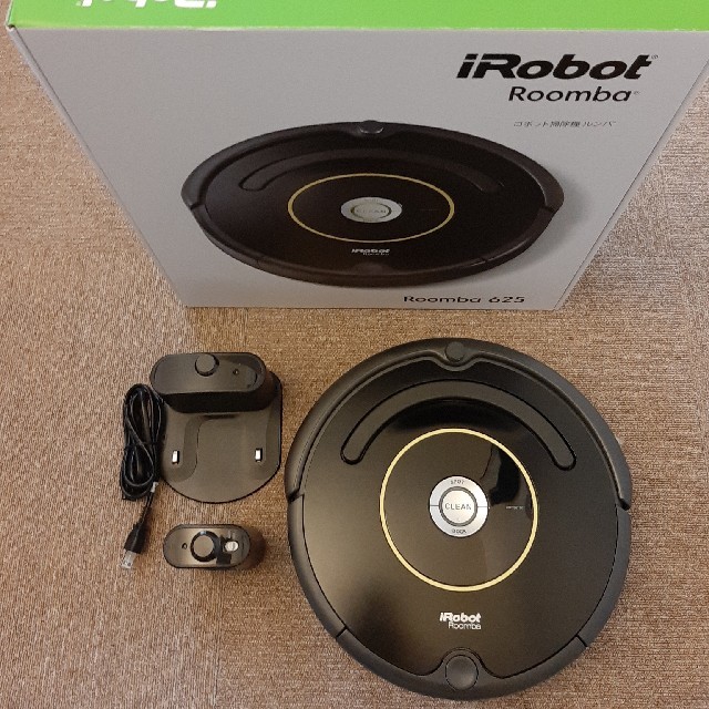 iRobot(アイロボット)のRoomba 625 保証付 iRobot アイロボット ルンバ スマホ/家電/カメラの生活家電(掃除機)の商品写真