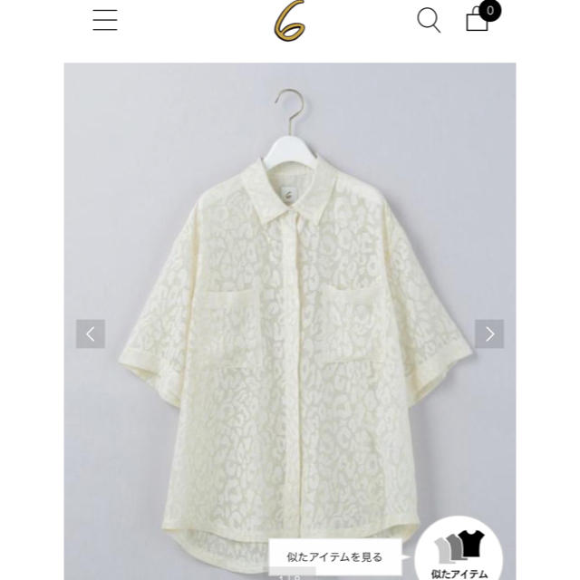 BEAUTY&YOUTH UNITED ARROWS(ビューティアンドユースユナイテッドアローズ)の【6】 OPAL SHORT SLEEVE SHIRT/シャツ レディースのトップス(シャツ/ブラウス(半袖/袖なし))の商品写真