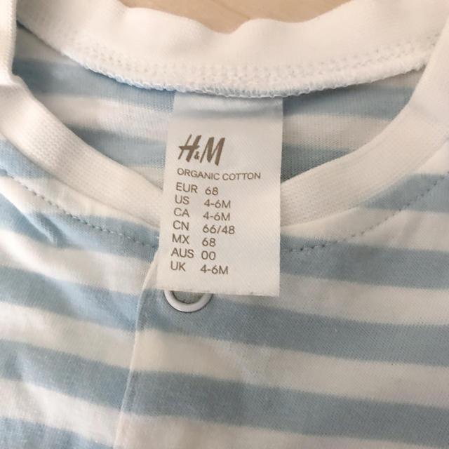 H&M(エイチアンドエム)のH&M ロンパース キッズ/ベビー/マタニティのベビー服(~85cm)(ロンパース)の商品写真