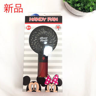 ディズニー(Disney)の新品 ディズニー Disney ミッキー　ハンディ扇風機　携帯扇風機(扇風機)