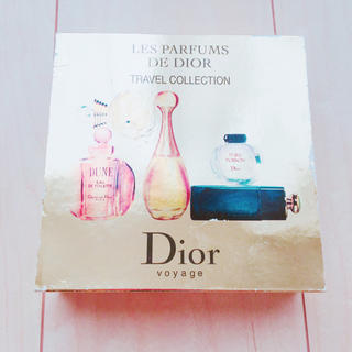 ☆☆Christian Dior クリスチャンディオール LES PARFUMS 香水 ミニボトルセット 5ml×5 voyage
