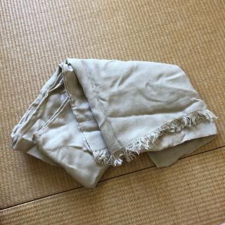 ムジルシリョウヒン(MUJI (無印良品))の★ばんびさま専用★【無印良品】夏用　ストール　ベージュ(ストール/パシュミナ)