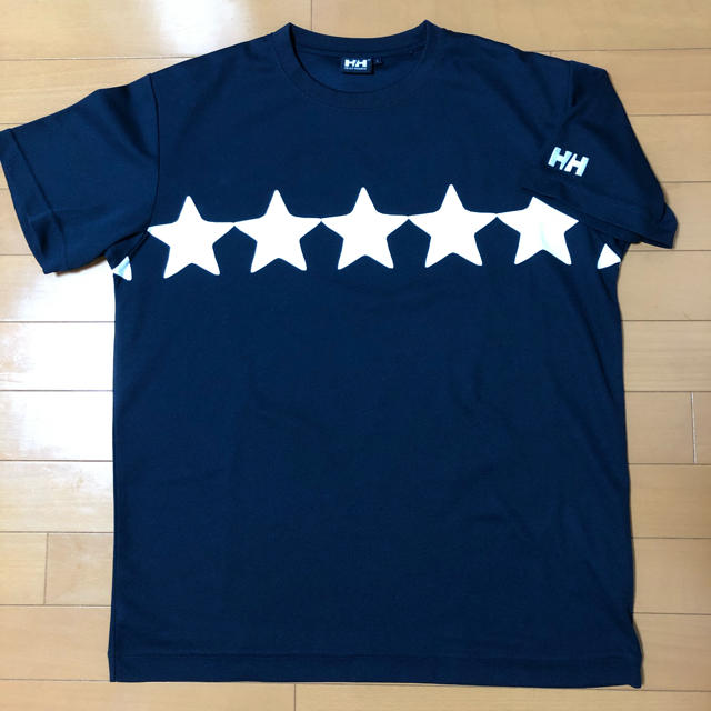 HELLY HANSEN(ヘリーハンセン)のHELLY HANSEN 半袖Tシャツ メンズLサイズ　ネイビー メンズのトップス(Tシャツ/カットソー(半袖/袖なし))の商品写真