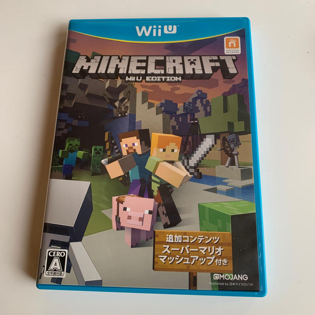 Wii U(ウィーユー)のMinecraft： Wii U Edition Wii U エンタメ/ホビーのゲームソフト/ゲーム機本体(家庭用ゲームソフト)の商品写真