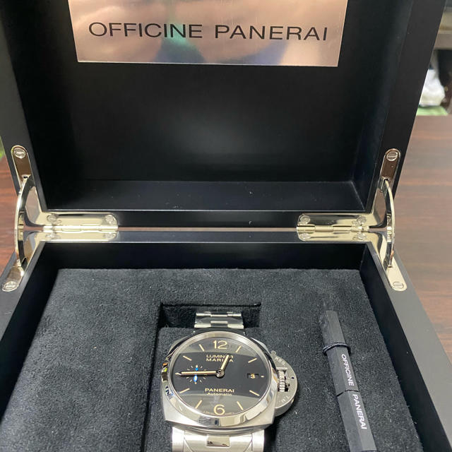 OFFICINE PANERAI(オフィチーネパネライ)のパネライ ルミノールマリーナ1950 3デイズ アッチャイオ 42mm メンズの時計(腕時計(アナログ))の商品写真