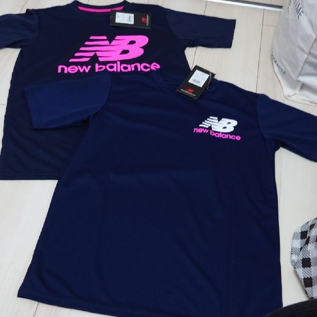 New Balance(ニューバランス)の新品タグ付き ニューバランス 140 キッズ/ベビー/マタニティのキッズ服男の子用(90cm~)(Tシャツ/カットソー)の商品写真